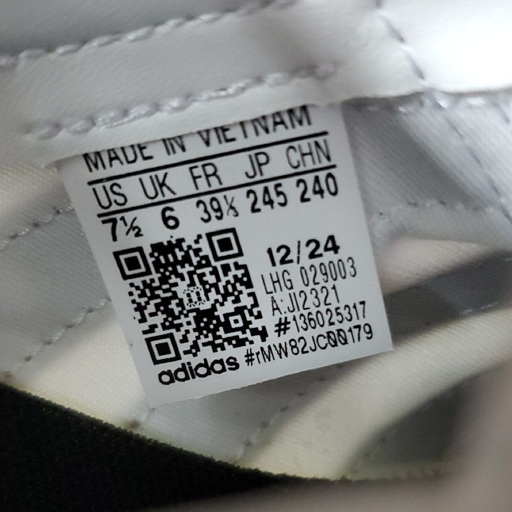 Adidas Barreda Decode Women's Tennis Shoes Size 7.5 White Silver NIB - Picture 7 of 10